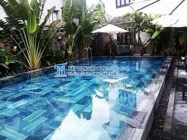 Thi công hồ bơi gia đình - Cần Thơ