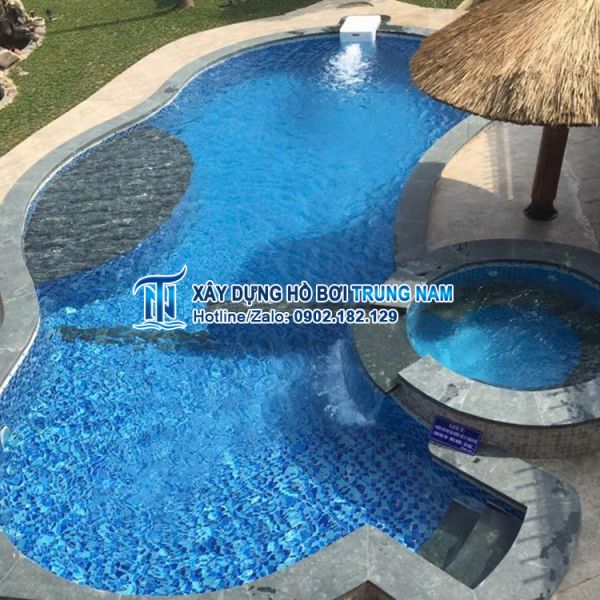 Thi công hồ bơi tại Quận 2 - TP HCM