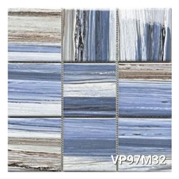 Gạch Mosaic gốm men rạn VP-97M32 Gạch Mosaic gốm men rạn VP-97M32